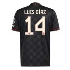 Bayern Munich Luis Diaz #14 Tredjedrakt 2025-26 Kortermet